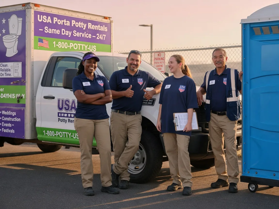 Porta Potty Rental company in Villanova, PA